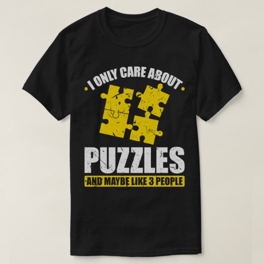 I Only eパズル Tシャツ (デザイン正面)
