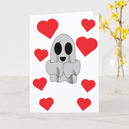 I only have eyes for BOO カード (黄色い花)