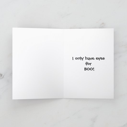 I only have eyes for BOO カード (内部)