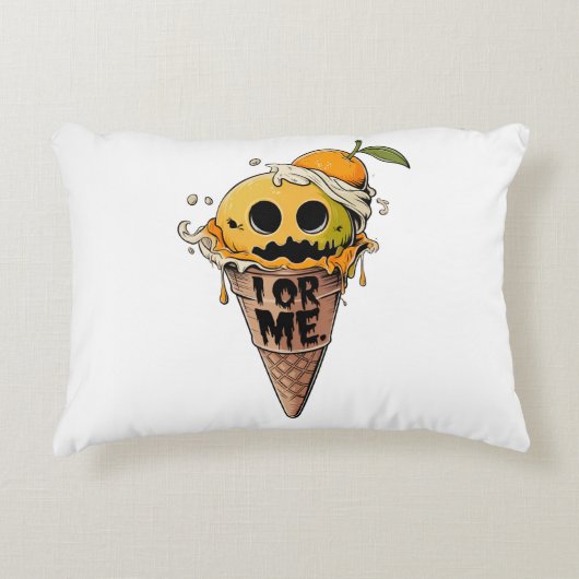 I OR ME, cute ice scream アクセントクッション (正面)