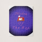 I Out 考え Of the Box:クリエイティブデザイン ジグソーパズル (縦)