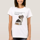 I Own You Shih Tzu Tシャツ (正面)