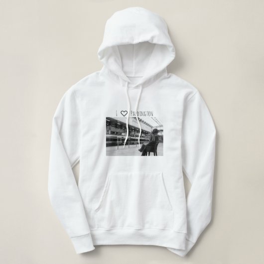 I ♡ PADDINGTON パーカ (デザイン正面)