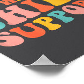 I Paid For This With My Child Suprt Funny Saying ポスター (角)