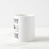 i paused my game to be here コーヒーマグカップ (中央)