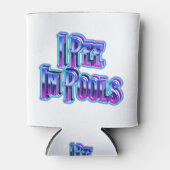 I Pee In Pools 缶クーラー (正面)