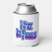 I Pee In Pools 缶クーラー (缶裏面)