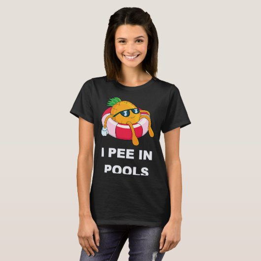 I Pee In Pools 1 Tシャツ (正面フル)