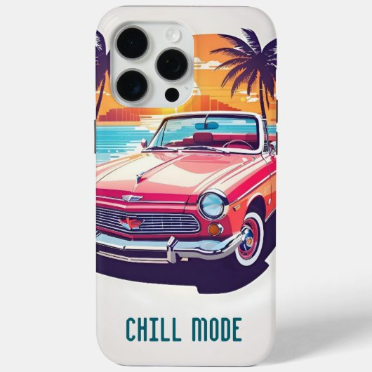 i phone 15のchillモードカバー Case-Mate iPhoneケース (裏面)