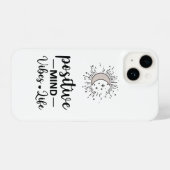 I Phone Case "前向き Mind Vibes Life" iPhoneケース (裏面横)