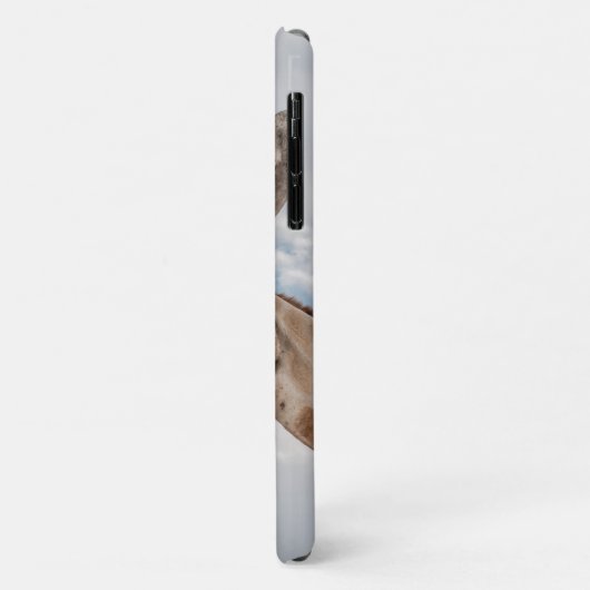 I Phone Case with Giraffe顔 Case-Mate iPhoneケース (裏面/左)