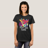 I Play Both Teams Bisexual Pride Bisexuality LGBTQ Tシャツ (正面フル)