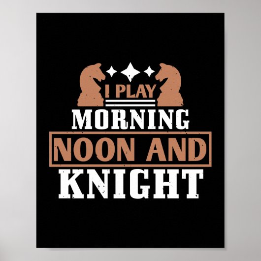 I Play Morning Noon And Knight ポスター (正面)