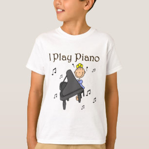 I Play Piano T-shirts and Gifts Tシャツ