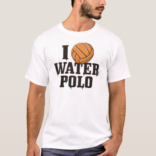 I Play Water Polo Tシャツ (正面)