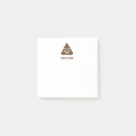 I Poopedの今日微笑の顔文字 ポストイット