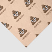 I Pooped今日微笑のPoo Emoji 薄葉紙 (詳細)