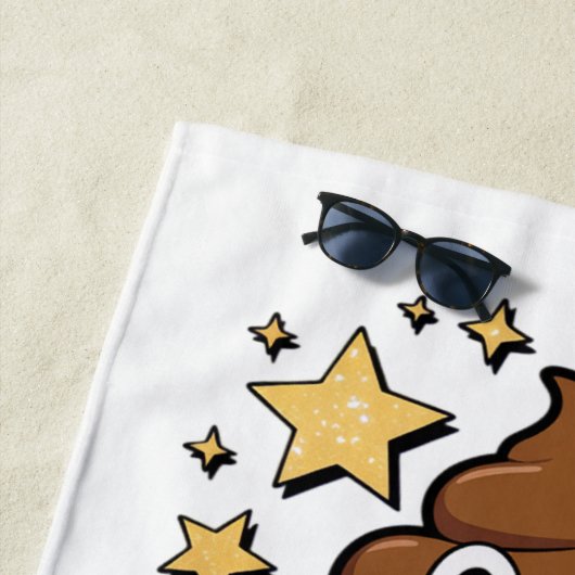 I Pooped ビーチタオル (インサイチュ)