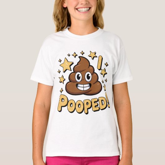 I Pooped Tシャツ (正面)