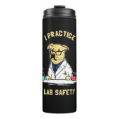 I Practice Lab Safety タンブラー (正面)