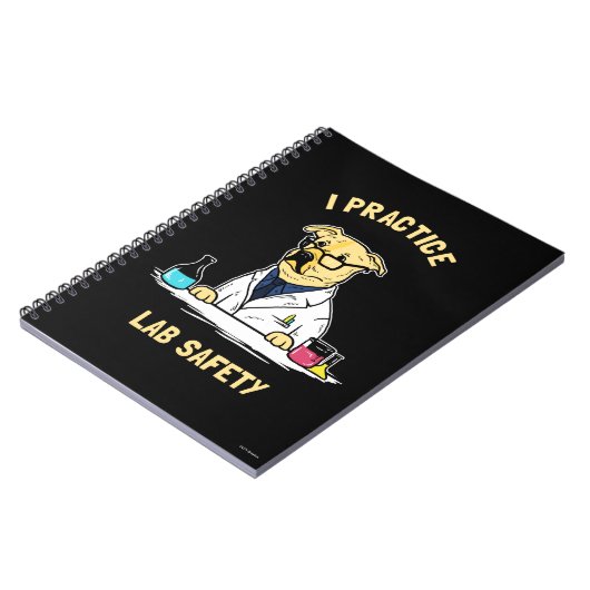 I Practice Lab Safety ノートブック (左側)