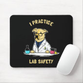 I Practice Lab Safety マウスパッド (マウス)
