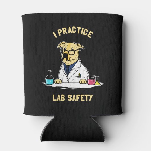 I Practice Lab Safety 缶クーラー (裏面)