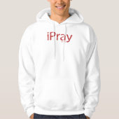 I PRAY - Filipenses 4:6 MOLETON パーカ (正面)