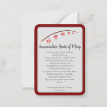 “I Prayed for You Today” Immaculate Heart Notecard