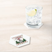 I Prefer Halloween Skeleton Ugly Christmas Skull S ペーパーコースター (インサイチュ)