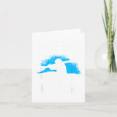 I Prefer It Rough Funny White Water Kayak  カード (正面)