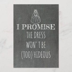 I Promise Bridesmaid / Proposalメイド・オブ・オーナー(花嫁付き添い人 招待状
