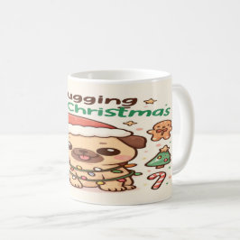 I Pugging Love Christmas: A Christmas Classic コーヒーマグカップ