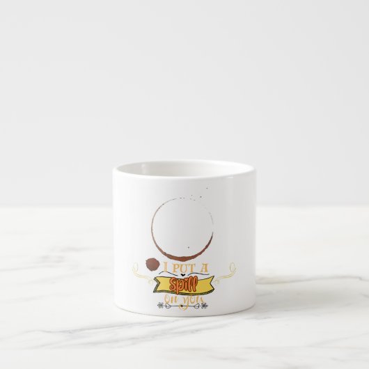 I put a spill on you エスプレッソカップ (正面)