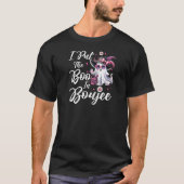 I Put The Boo in Boujee Ghost Funny Pink Leopard H Tシャツ (正面)