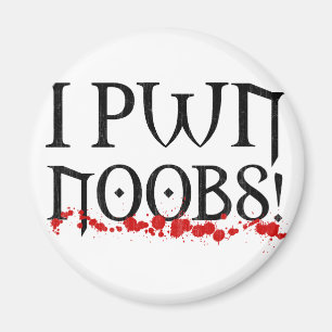 I pwnのnoobs マグネット