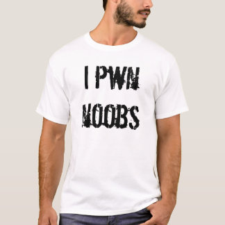 I pwnのnoobs tシャツ