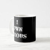 I Pwn Noobs コーヒーマグカップ (正面左)