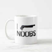 I Pwn Noobs コーヒーマグカップ (左)