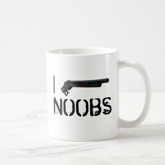 I Pwn Noobs コーヒーマグカップ (右)