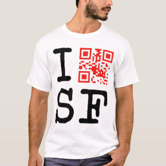 I QRCODE SF Tシャツ