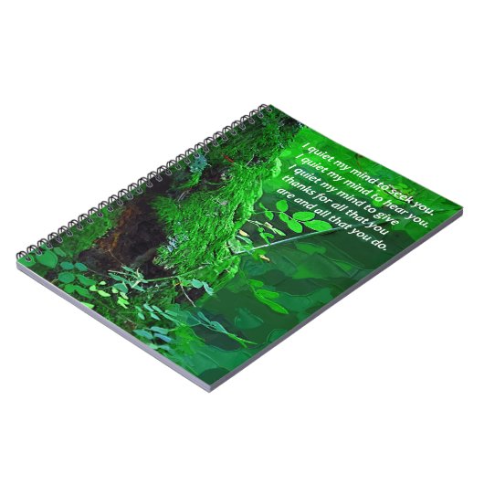 I Quiet My Mind カスタム Notebook ノートブック (左側)