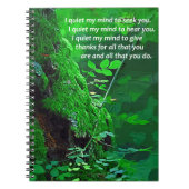 I Quiet My Mind カスタム Notebook ノートブック (正面)