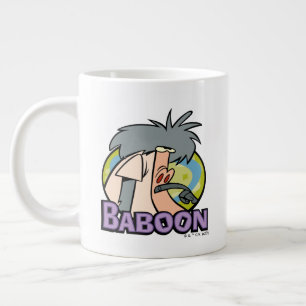 I.R.バブーンキャラクターバッジ ジャンボコーヒーマグカップ