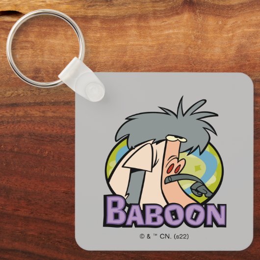 I.R. Baboon Character Badge キーホルダー (正面)