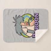 I.R. Baboon Character Badge シェルパブランケット (正面(横))