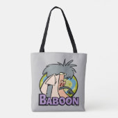 I.R. Baboon Character Badge トートバッグ (裏面)