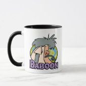 I.R. Baboon Character Badge マグカップ (左)