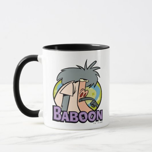 I.R. Baboon Character Badge マグカップ (左)