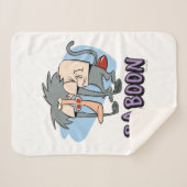 I.R. Baboon Character Graphic シェルパブランケット (正面(横))